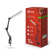 Светильник настольный светодиодный PLUS ССС-05Ч 12Вт 6500К 500Лм, USB, с адаптером, на струбцине ЧЕРНЫЙ IN HOME