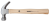 Молоток-гвоздодер с рукояткой из американского орешника, 560 г