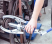 Hydraulic puller with integrated SG-5 pump (50-200 mm, 5 tons, universal design for installation of 2 or 3 grippers) MALIEN