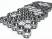 Lawn grate for garden paths and parking 1 piece set color grey