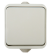 Выключатель одноклавишный AQUA белый полугерметичный 3100 IN HOME