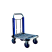 Aluminum folding platform trolley TP 150 And wheels d 100 mm