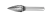 Borfresa carbide G-12,5-25- FD-06-70