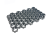 Lawn grate for garden paths and parking 1 piece set color grey