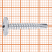 Self-tapping screw SHSMM reinforced drill 4,2x25 (1000 pcs), FP- b.pl.cont. 1150 ml