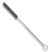 IBZ brush ruff, 300*100 mm, diameter 15 mm, stainless steel corrugated wire ROF 0.15 mm, shank 2.0 mm