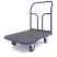 Platform trolley with rubber coating TPR 5 (700x1200mm) wheels d160mm