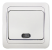One-key switch with backlight CLASSICO white 2121 IN HOME