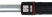 Torque wrench with a scale in the window 20-210Nm 1/2" TA-B3210-12 AE&T