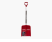 Snow shovel, burgundy color