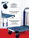 Aluminum folding platform trolley TP 150 With wheels d 125 mm