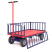 Platform trolley, reinforced, with a 7-ton swivel axle (800x1400x300) cast wheels d250mm