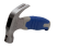 Claw hammer with a shortened handle