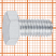 DIN 933 10.9 - Hex head bolt M10x20 (6 pcs.), FP-suspension