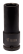 Набор ударных удлиненных головок 1/2", 7 шт. (10 - 27 мм) на рейке