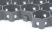 Lawn grate for garden paths and parking 1 piece set color grey