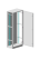 MULTICOLOR Housing VRU-1 IP-54 (800x2000x450) with removable side panels (WxHxD) RAL 7035; without mounting panels
