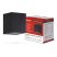 Светильник уличный настенный односторонний НБУ CUBE-1хGU10-BL алюминиевый черный IP54 IN HOME