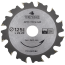 Saw blade for wood 125 x 22 x 12T, CHEGLOCK (100)