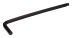 Шестигранный ключ, метрический, с черненой поверхностью, длинный, с шаровым наконечником, 2,5 мм