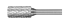 Borfresa carbide A-16-25- MD-08-70