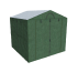Палатка сварщика МногоТентов домик 3х3 м (Стены брезент ОП/крыша ткань ПВХ)