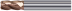 Фреза концевая черновая VHM TiSiN Ø12,0x30x75x12 z=4 GEEFUN