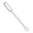 Щетка ерш IBZ, 300*100 мм, диаметр 20 мм, нейлон РА прозрачный прямой 0,30 мм, хвостовик 2,0 мм