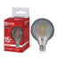 Лампа светодиодная LED-GL125-deco smoky 15Вт 230В E27 4000К 1200Лм 125мм дымчатая IN HOME