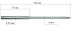 The pilot guide is cylindrical, Ø 5,52, 190 mm
