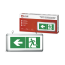 LED emergency lamp SDBO-115 "EXIT INDICATOR TO THE LEFT" 3 hours NI-CD AC/DC one-way IN HOME