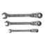 Ключ комбинированный трещоточный с шарниром 19 мм