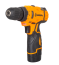 Cordless screwdriver drill Vortex DA-12L-2KN with a set of tools