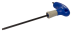 Ключ шестигранный с Т-образной рукояткой, с шаровым наконечником, 6x200 мм