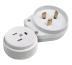 Oven Socket RS/HS 32A 250V Plastic Patch White 9123 IN HOME