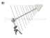 P6-122M2 logoperiodic antenna 300 MHz — 6 GHz