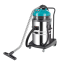 Twin-turbine vacuum cleaner for dry and wet cleaning LSU270
