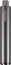 Heden diamond crown 82x450 mm, 1 1/4" UNC, 7 segments, art. 410.004