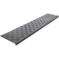 Противоскользящая угловая накладка на ступень Длинная-max (Проступь резиновая) 1500х300х30, черная