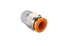 Straight collet fitting ¼. 6 mm