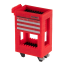 Plastic designer of the KING TONY brand, KING TONY TS1006 open trolley