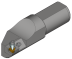 Borehole boring for cutting inserts IV-25