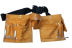 Split Leather Tool Apron with 10 Pockets