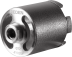 Коронка алмазная Heden для подрозетников 72x65 мм, M16, 5 сегментов, с торцевым пылеотводом, арт. 411.001
