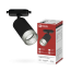 Светильник трековый TR-SOFT-GU10 TB-BS-BL под GU10 дымчатый плафон, черный IN HOME