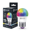 Лампа светодиодная LED-ШАР-RGBW-SMART 11Вт 230В Wi-Fi Е27 RGB-3000-6500К 990Лм IN HOME