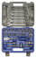 Набор шестигранных торцевых головок и комбинированных ключей 1/2", 33 шт.