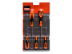 Tekno+ screwdriver set (SL, PZ), 6 pieces