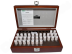 Control pin gauges of different heights and diameters (set of 31 pcs.)