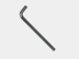 Шестигранный гаечный ключ 3 мм